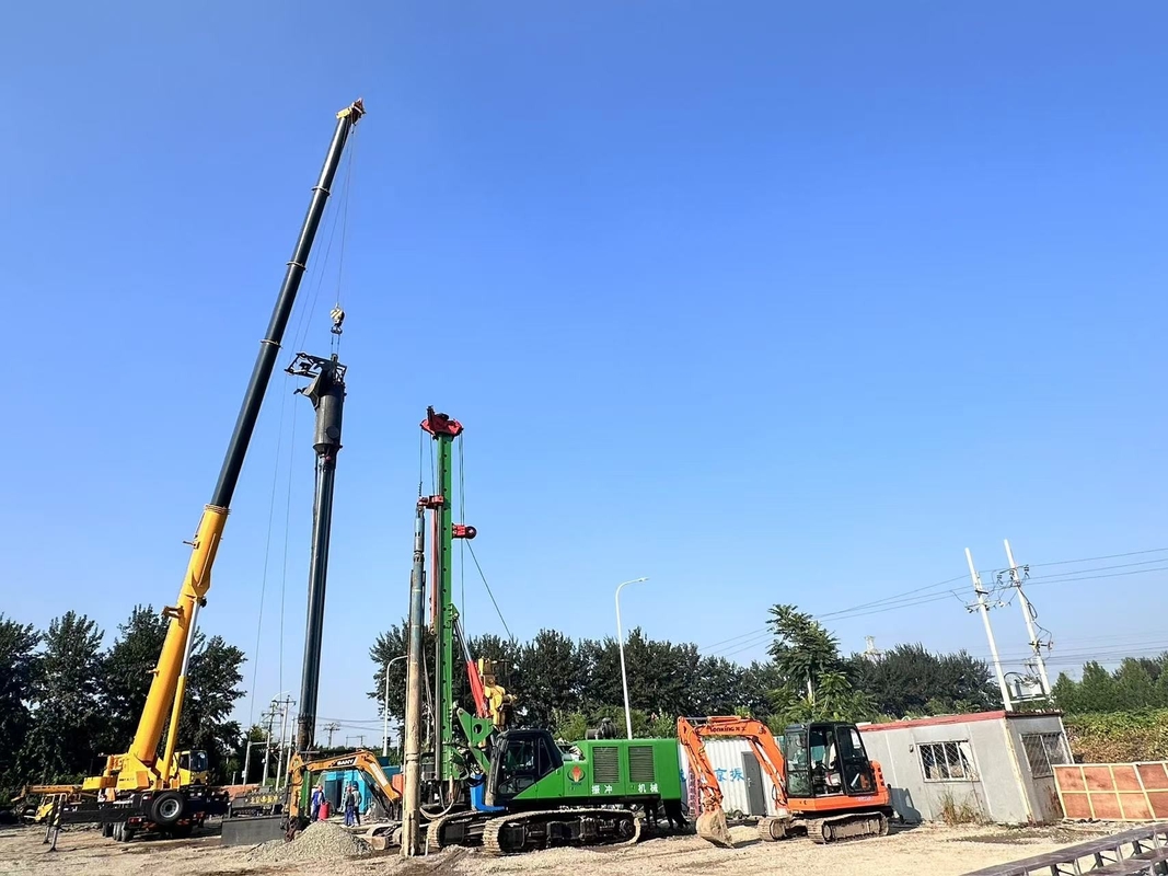 130-180 KW Vibroflotationsanlage mit Frequenzumrechnungssteuerung und Luftdurchfluss von 10/20 M3/min