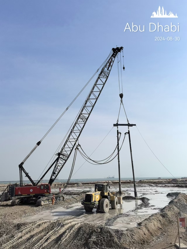 148-500 Eine Vibrationsverdichtungsmaschine ist die ultimative Lösung für die Verbesserung von Sand- und Körnerboden