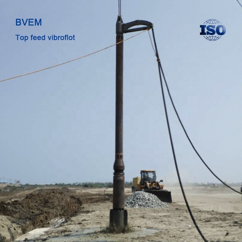 105kW Vibrator Power and Low Noise Level Hydraulic Vibroflot for Superior Ground Consolidation