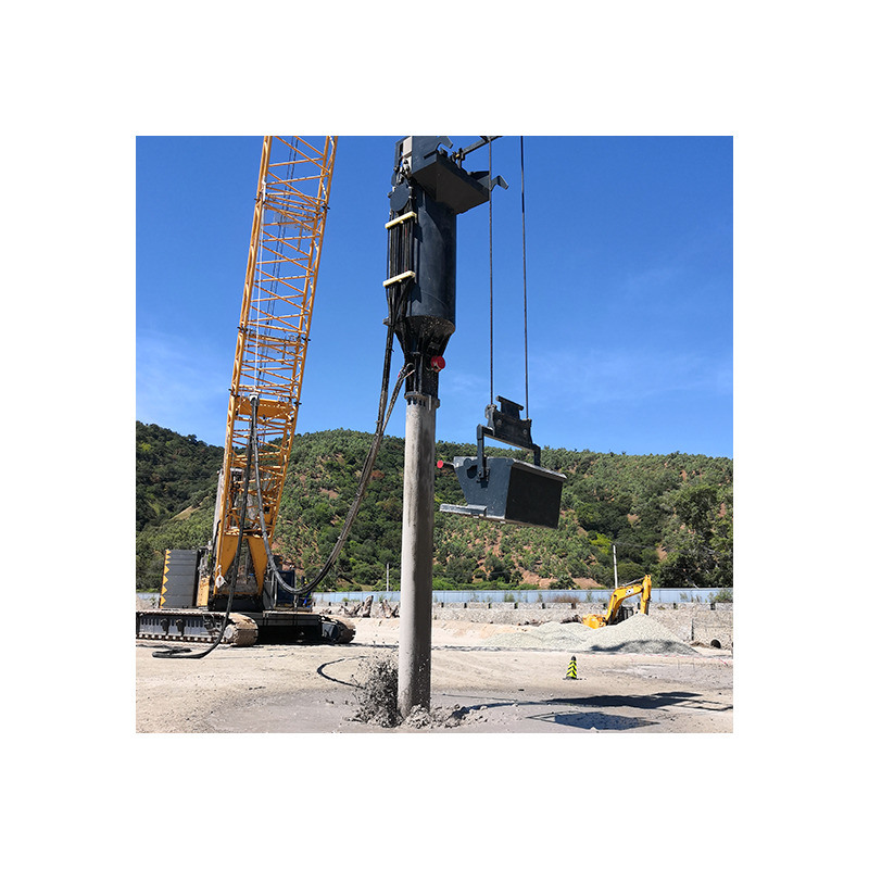 Verbesserung der Bodenverbesserung mit Stahl-Vibroflot-Geräten bei 300 Bar Druck und einer Länge von 2963 mm