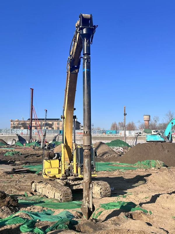 Hydraulic Vibroflot with 1700 Kg Weight 220 Kn Max. Centrifugal Force and 0-2600 r/min Max. Speed for Excavator Vibro Compaction