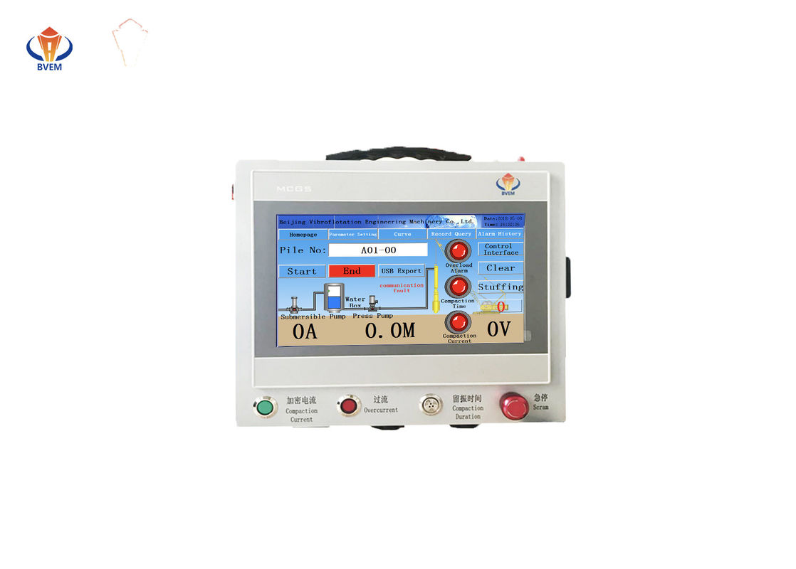 Fernsteuerungs-Vibroflotations-Datenlogger-/Datenerfassungs-Ausrüstung 10 Zoll Bildumfang-