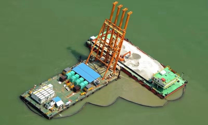 Offshore-Vibroflotation Steinsäule 1800 U/min Bvem für die Behandlung der weichen Boden-Schicht