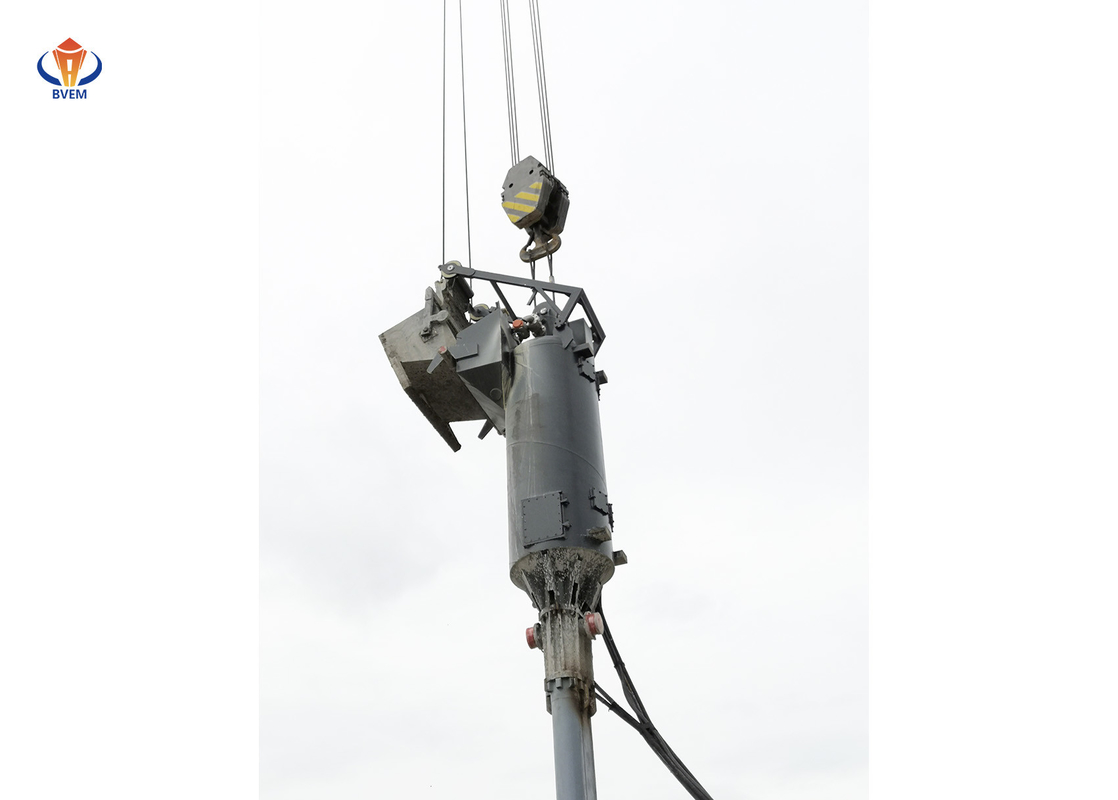Zufuhr-Schwingung Flot-Bau-Zusätze der Unterseiten-180kw für Kies-Stapel-Vertrag Vibroflotation