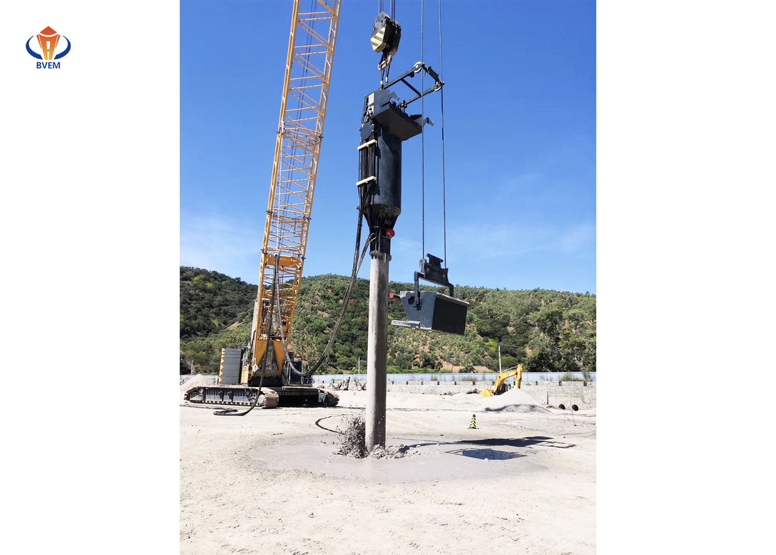 Zufuhr-Schwingung Flot-Bau-Zusätze der Unterseiten-180kw für Kies-Stapel-Vertrag Vibroflotation