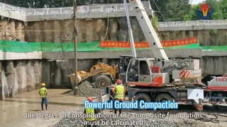 Leistungsstarke Vibroflot-Ausrüstung zur Bodenverbesserung