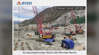 Leistungsstarker Vibroflot zur Bodenverdichtung