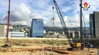 BVEM 75 kW Vibroflotation Bodenverbesserung